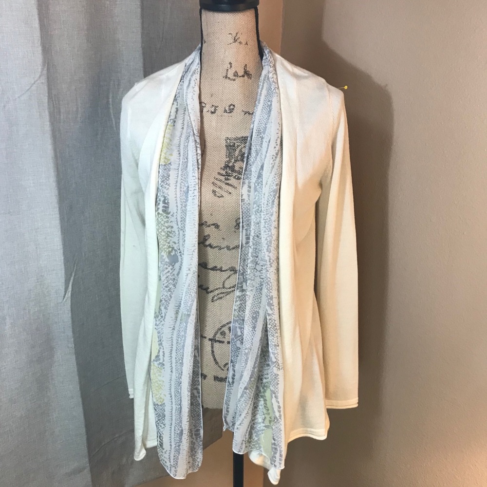 Soft Surroundings Waterfall Cardigan Women’s M - Picture 7 of 12
